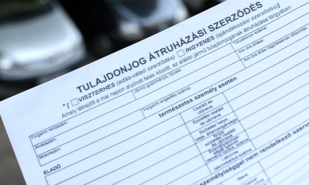 Az autóátírás menete és fontos tudnivalói lépésről lépésre